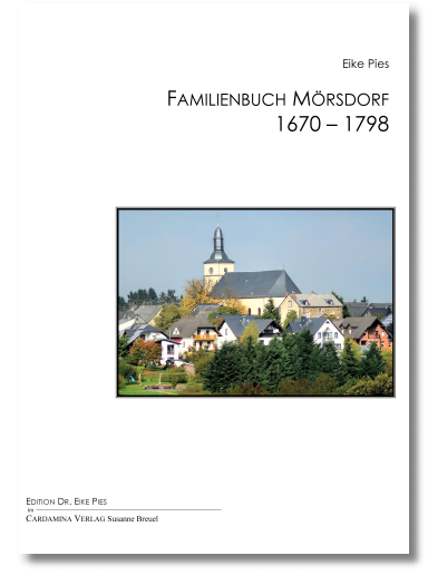 Familienbuch Mörsdorf 1670-1798