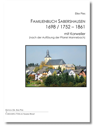 Familienbuch Sabershausen 1698 / 1752-1861