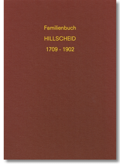 Familienbuch Hillscheid 1709 - 1902