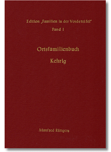Ortsfamilienbuch Kehrig 1650-1987
