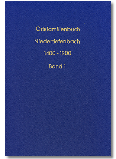 Ortsfamilienbuch Niedertiefenbach 1400-1900 | Vorbestellung